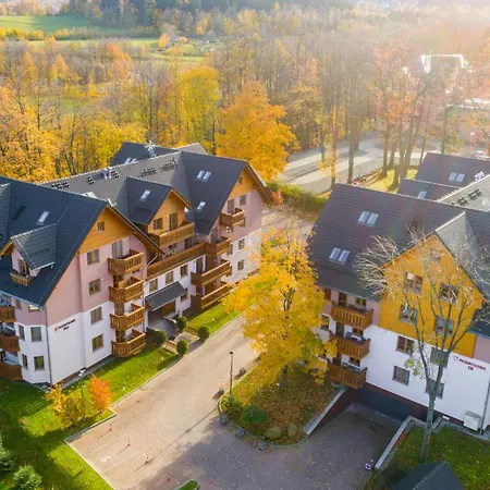 アパート Gorska Przystan Z Balkonem, W Dobrej Lokalizacji Karpacza *
